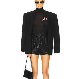 Generation Love Elise Sequin Shorts | Black | Size S | NWT | Party-Ready Glam